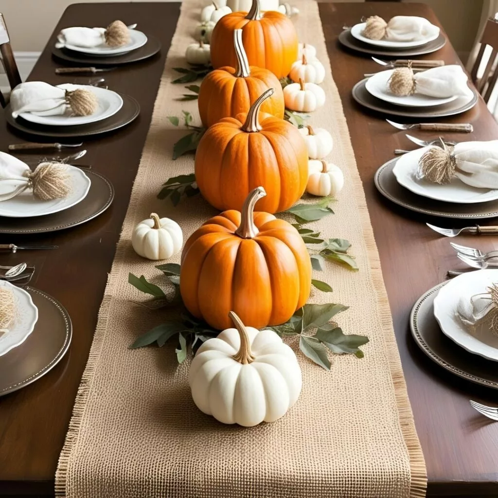 Thanksgiving Table Setting Ideas